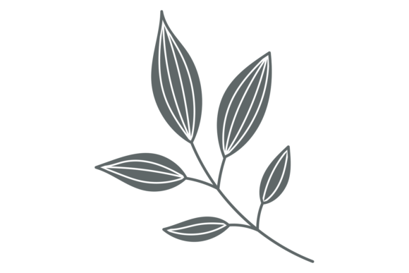 Decorative Branch: Ornate Botanicals for Modern Design
