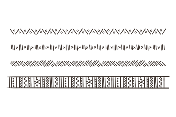 Decorative Pattern Line Set: Tribal Orna Unpacked