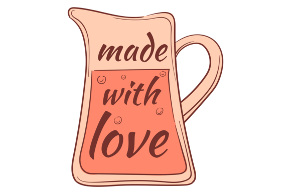 Made with Love Decorative Sticker. Cozy: A Designer's Guide