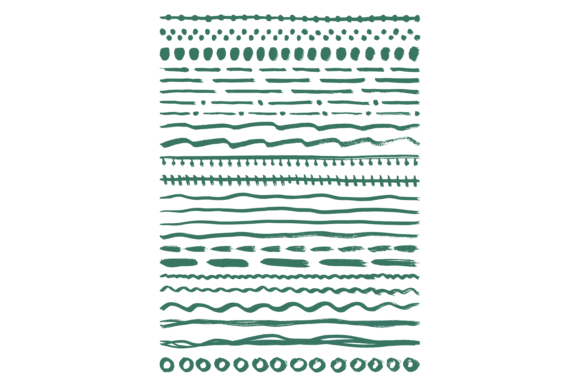 Unleash Raw Authenticity with Grunge Ink Line Pattern Decorative Divid
