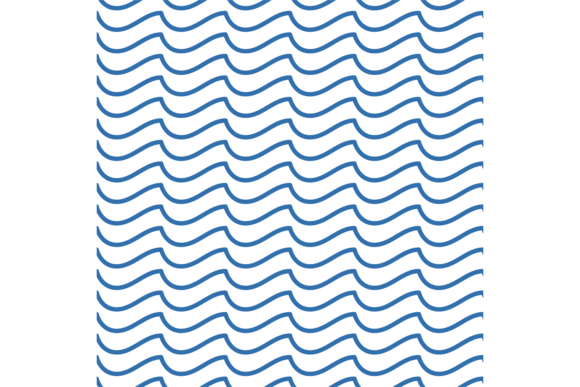 Water Waves Decorative Texture: Seamless Elegance for Designers
