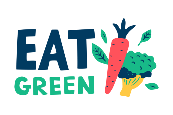 Why Eat Green Sticker Decorative Label with is Your New Secret Weapon for Playful Branding